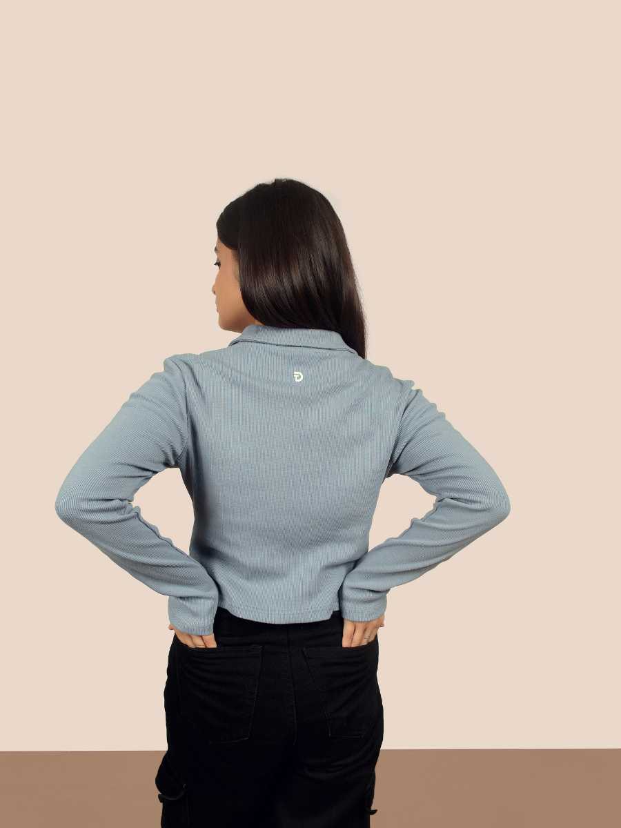 Dust Full Sleeves Polo Collection (Cool Blue)