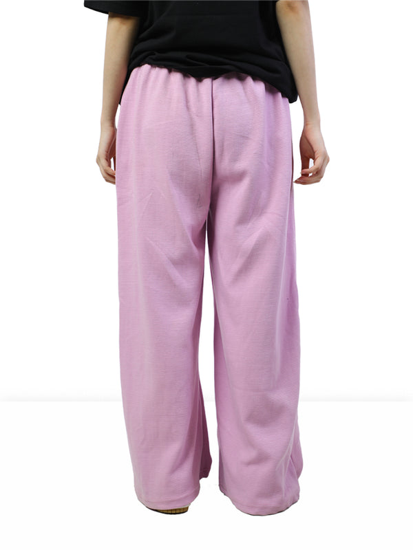 Women's Wide Leg Trouser Sweet Pink