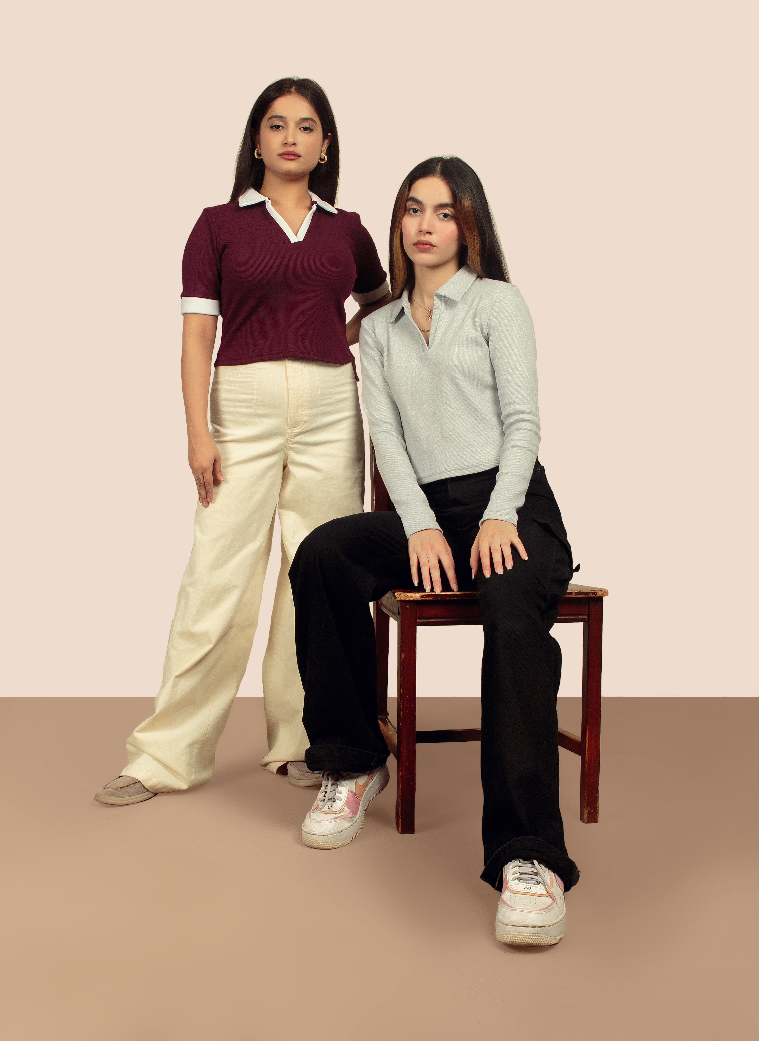 Dust Full Sleeves Polo Collection (Heather Grey)