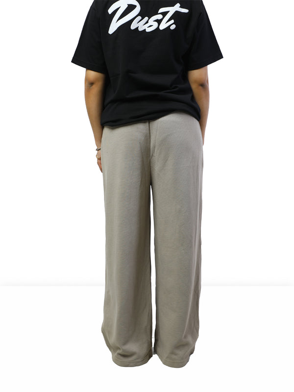 Women's Wide Leg Trouser Ivory Beige