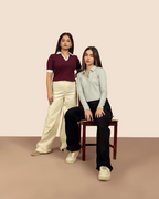 Vanta Wine Ribbed Polo