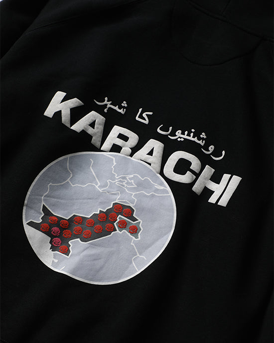 Karachi City Tribute Hoodie – Urdu Edition