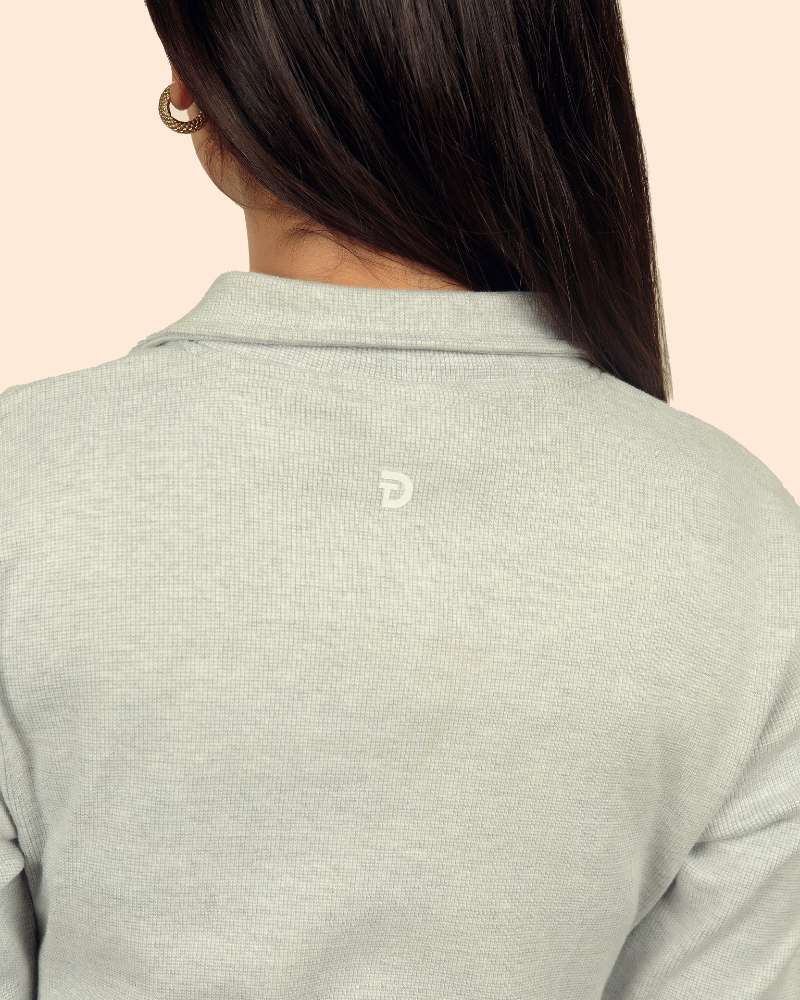 Dust Full Sleeves Polo Collection (Heather Grey)