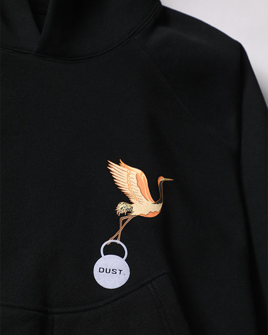 Golden Crane Dust Hoodie