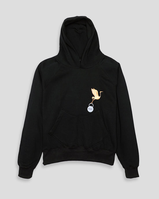Golden Crane Dust Hoodie
