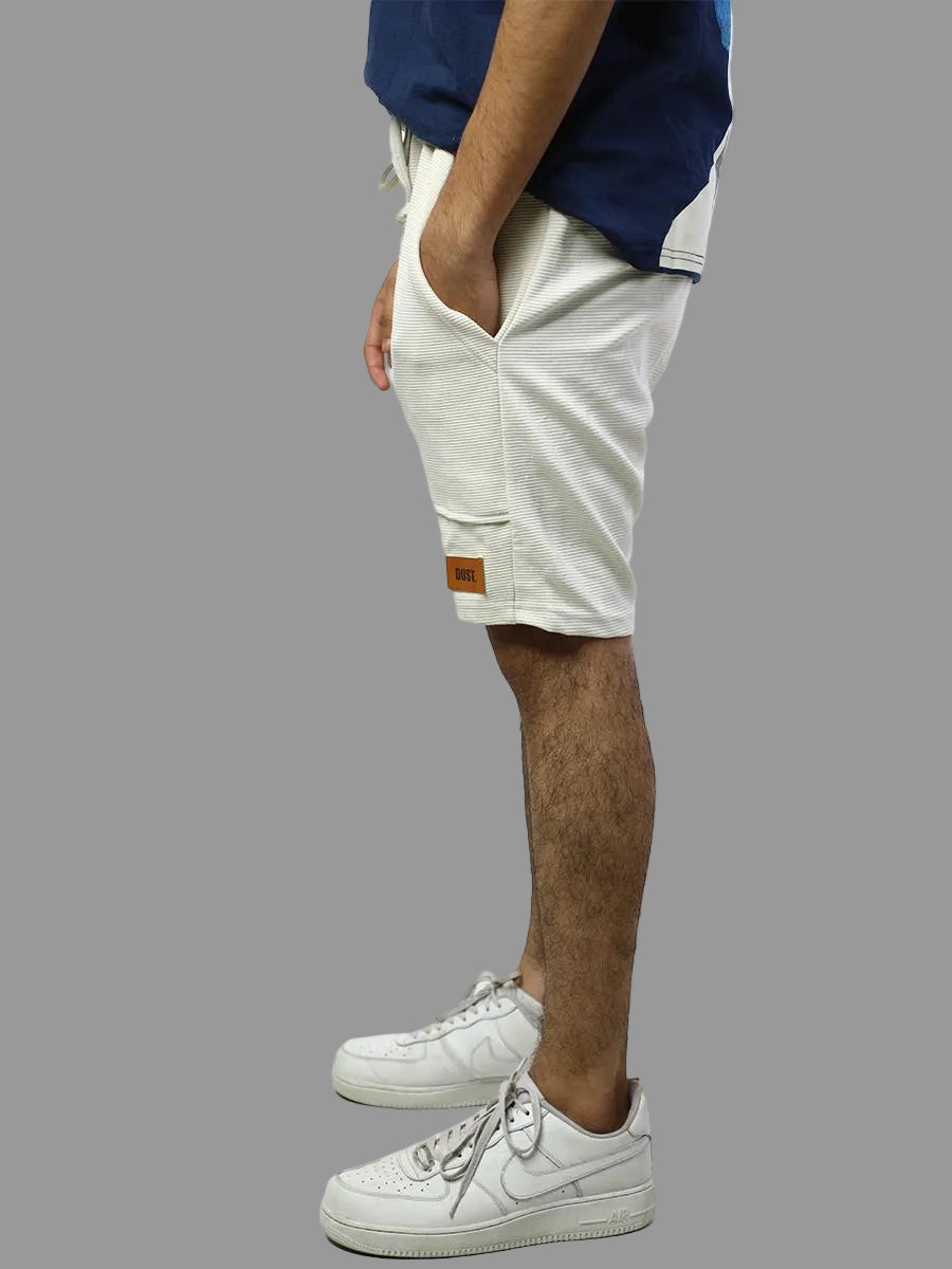 Dust Patch Shorts ( Ivory White )