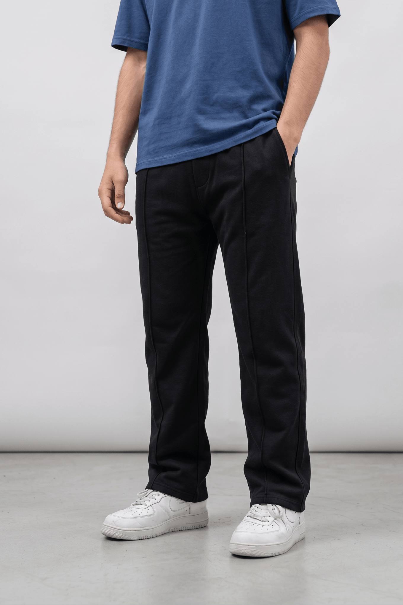 Original Black Pleated Trouser